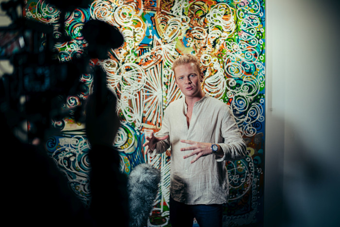 Leon Löwentraut setzt sich in der Corona-Krise für Künstler ein