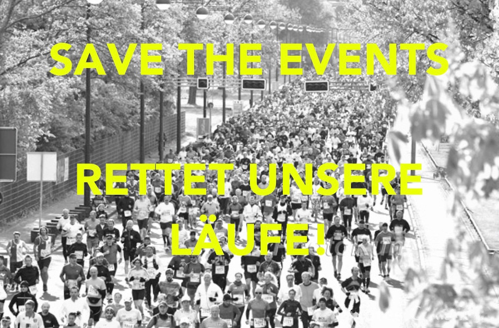 Petition „Save the Events - Rettet unsere Läufe“