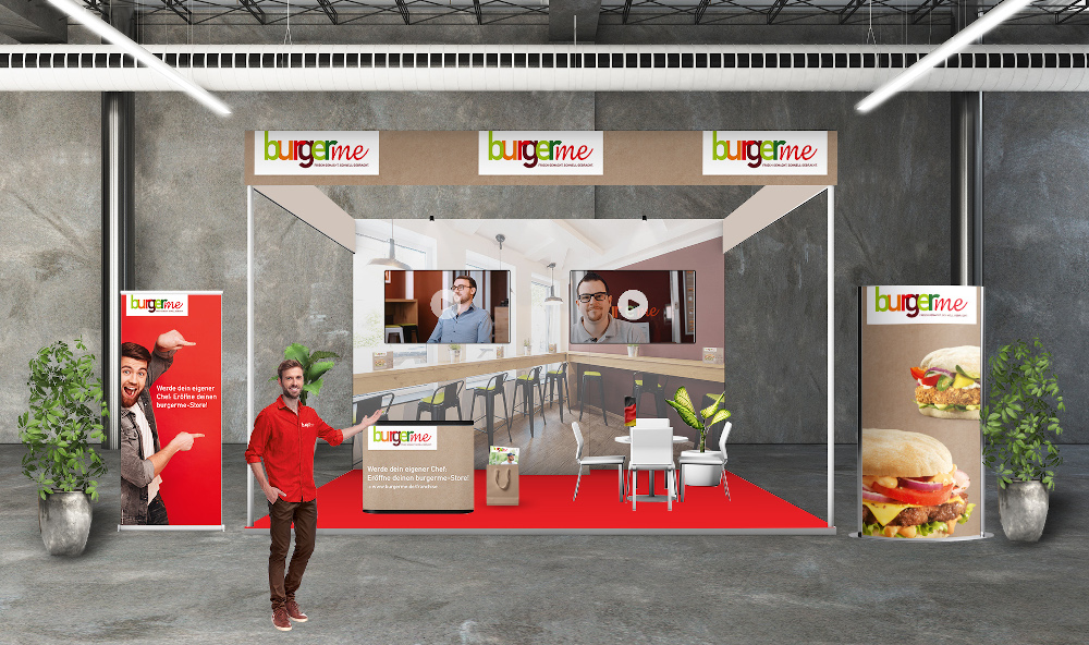 burgerme auf der virtuellen Franchise Expo 2020
