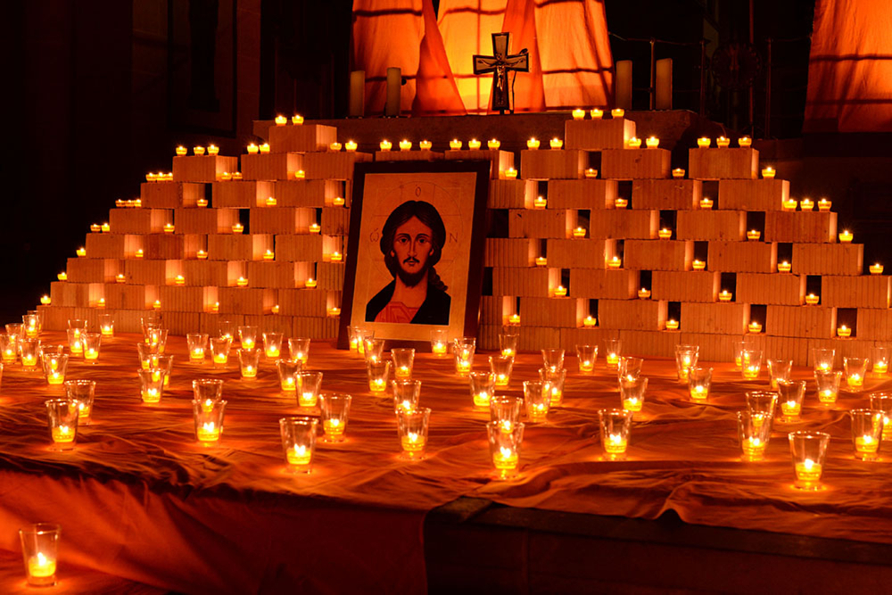 Nacht der Lichter im Paderborner Dom 2021