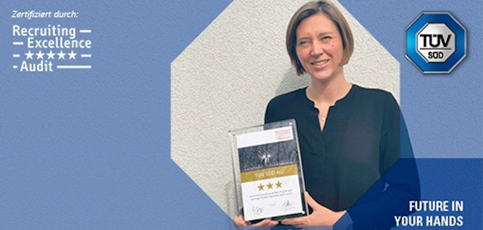 Plakette erteilt: Neues Best Practice im Recruiting geschaffen