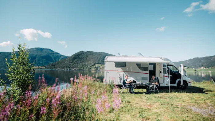 Camping kommt ins Rollen