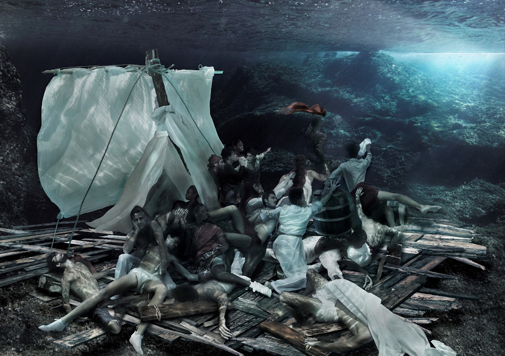 „Le Radeau de la Méduse“, Rechte by Gaby Fey