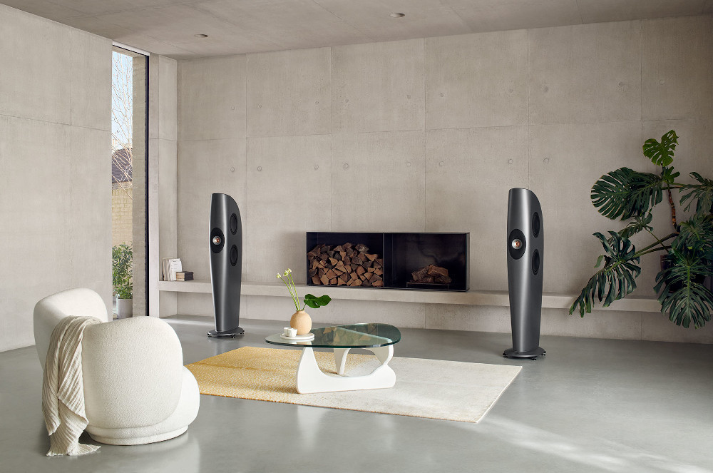 KEF Blade One Meta CharcoalGreyBronze