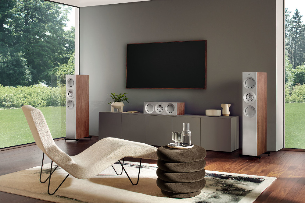 KEF Reference 3 Meta Reference 2 Meta SatinWalnutSilver