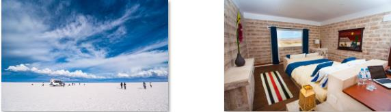 Schlafen in der Salzwüste