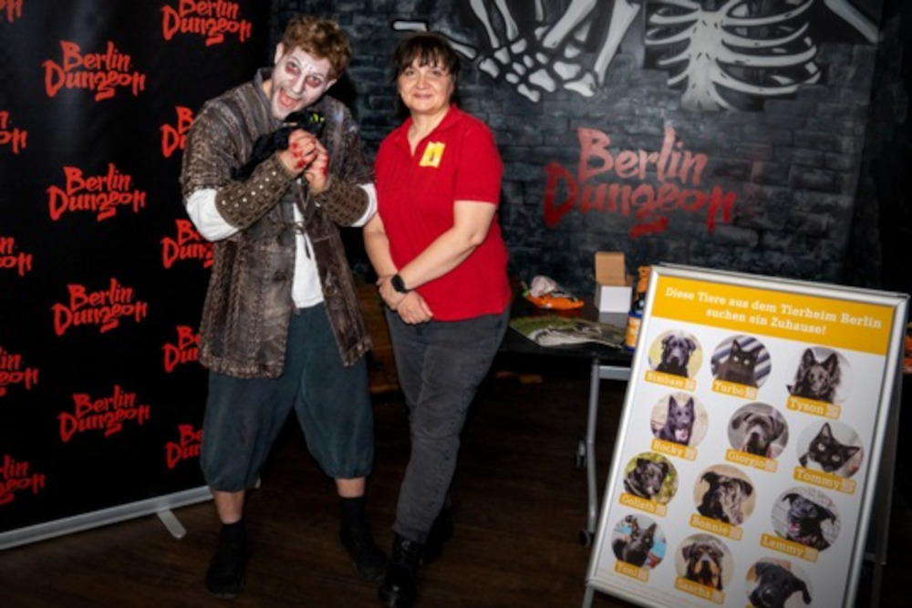 Berlin Dungeon hilft Tierheim Berlin bei Vermittlung