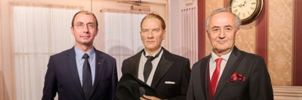 Wachsfigur von Mustafa Kemal Atatürk enthüllt