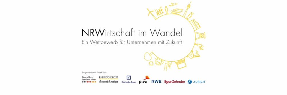 Wettbewerb „NRW - Wirtschaft im Wandel“ sucht Vorbild-Unternehmen