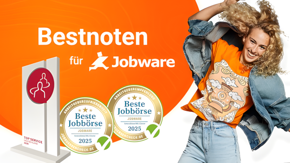 Doppelsieg bei TOP SERVICE Deutschland und Jobboersencheck