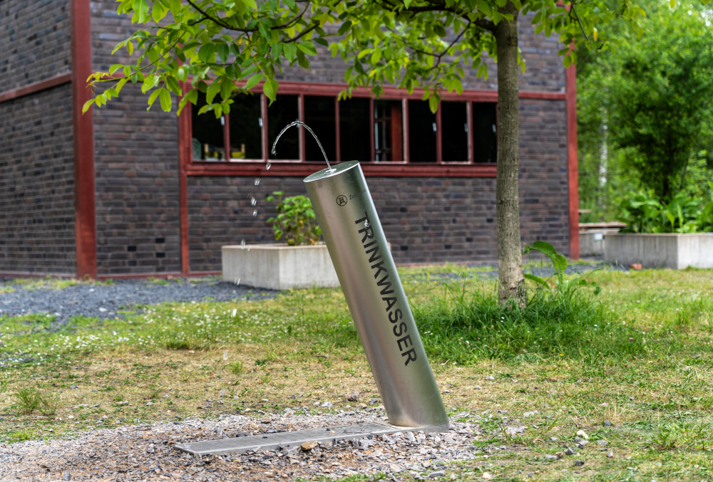 Zollverein bietet Gästen Erfrischung auf Knopfdruck