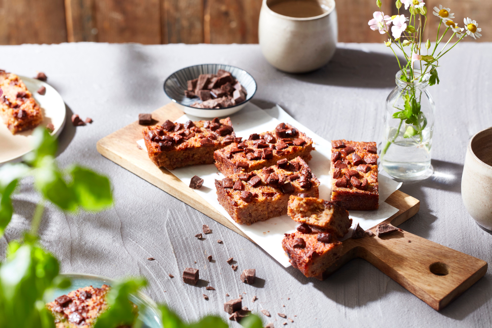 Power für unterwegs: Kartoffel-Flapjack als selbst gemachter Proteinriegel