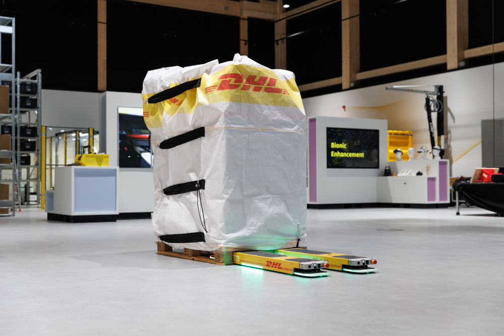 DHL inside Roboter