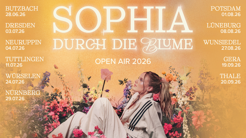 SOPHIA baut ihre Erfolgstour aus –