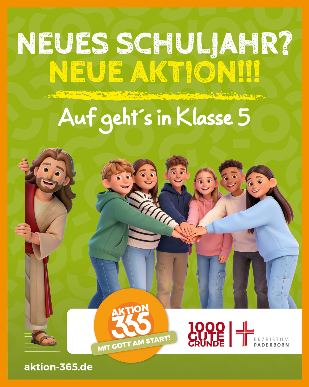 Schülerinnen und Schüler sind 365 Tage mit Gott am Start