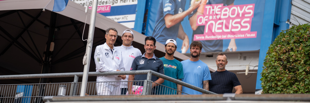 ATP-Stars wechseln vom Grand Slam direkt in die Tennis-Bundesliga zum TC Blau-Weiss Neuss
