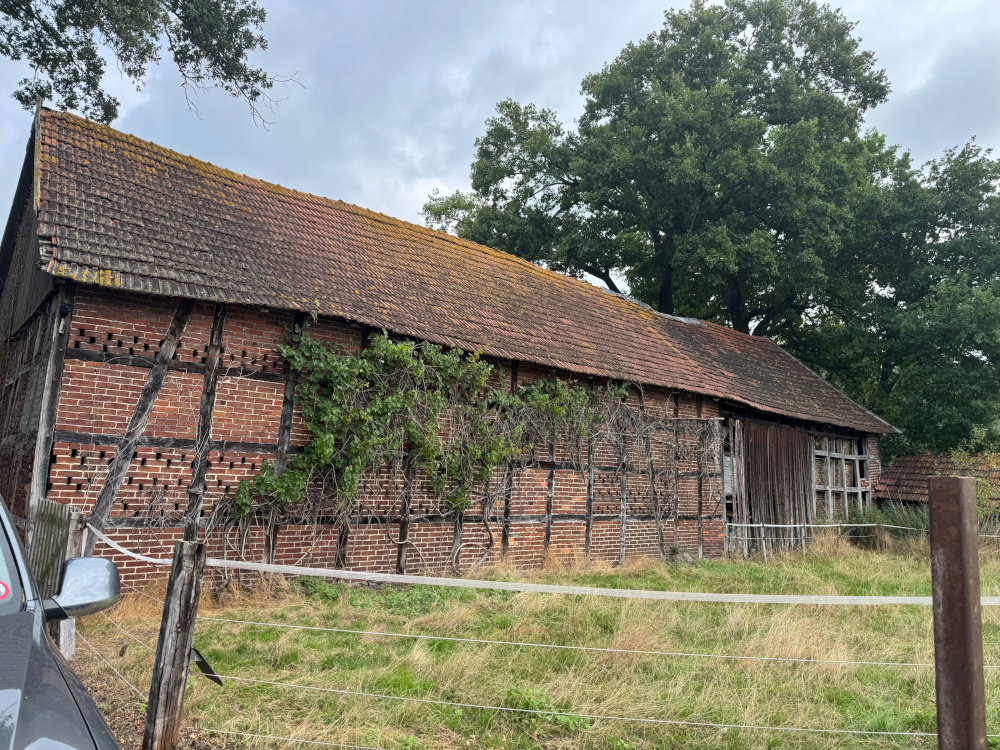 DSD-Fördervertrag für die Scheune von Hof Reinkemeier in Rietberg-Westerwiehe