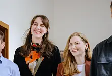 Stefan Hoffmann, Lisa-Marie Glorius, Lea Liebendahl und Elias Räker