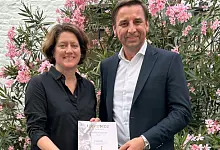 Katharina Reinhold und Dr. Dieter Ostermann