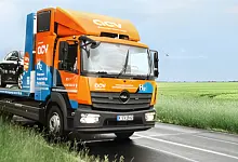 Wasserstoff-Abschleppwagen