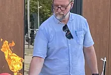Joachim Jungsbluth in Aktion