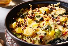 mediterrane Kartoffelauflauf