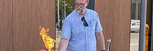 Joachim Jungsbluth in Aktion
