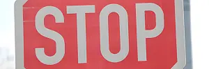 Stopschild ©Daniela Stanek, DVR 