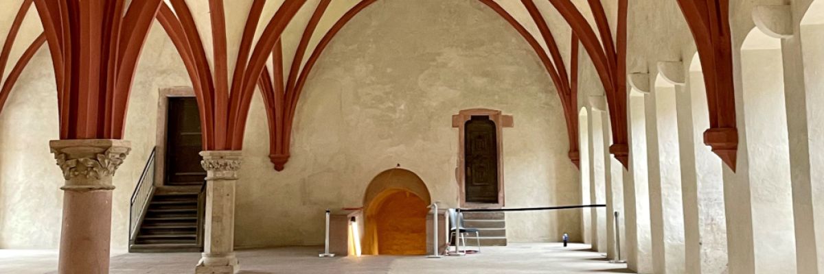 Mönchsdormitorium im Kloster Eberbach