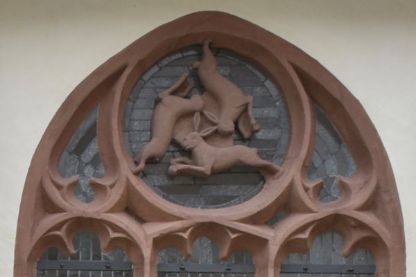 Das Drei-Hasen-Fenster ©Gerald Kaufmann