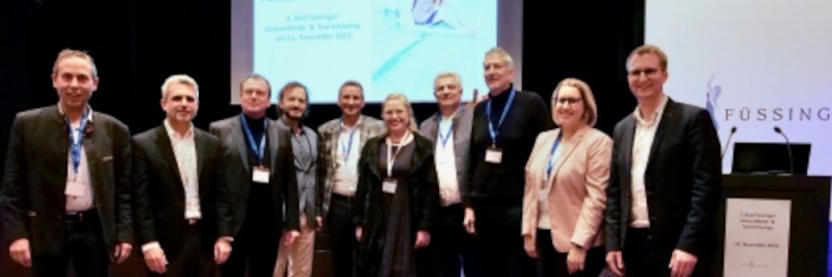 Gastgeber und Referenten beim 2. Bad Füssinger Gesundheits- und Tourismustag.