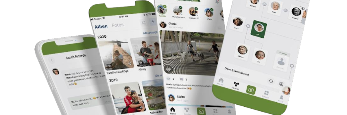 RememberMe verschiedene Ansichten