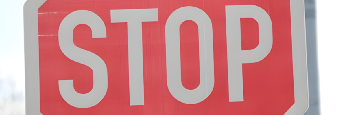 Stopschild ©Daniela Stanek, DVR 