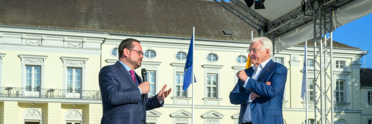 Alexander Bonde und Frank-Walter Steinmeier