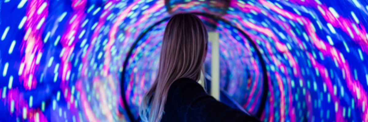  Museum der Illusionen Hamburg_Vortext Tunnel