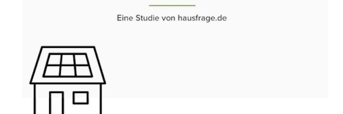 Eine Studie von hausfrage.de
