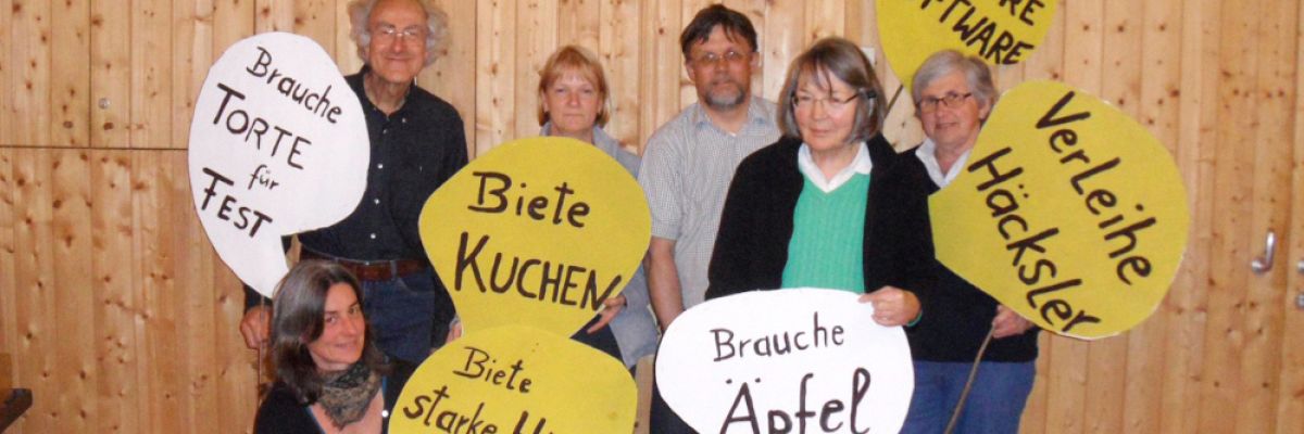 Zeittauschbörsen sind bundesweit im Trend Copyright: Netzwerk Nachbarschaft