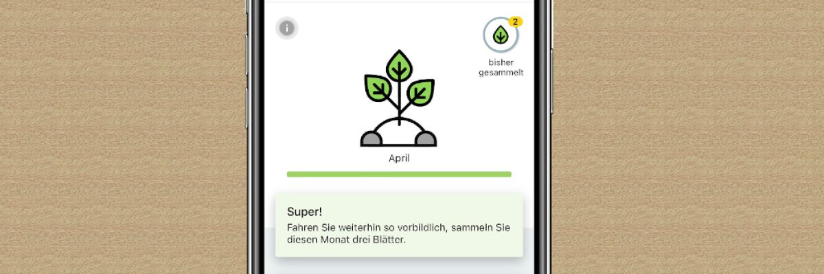 n „Blätter-Bonussystem“ belohnt und spornt zu umweltschonendem Fahren an ©rGerald Kaufmann