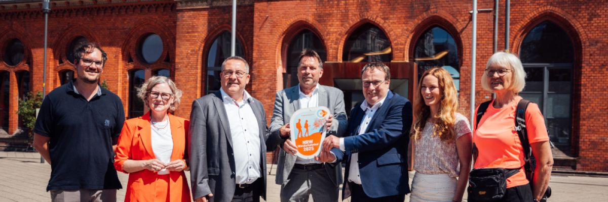 Gruppenfoto Wanderbahnhof