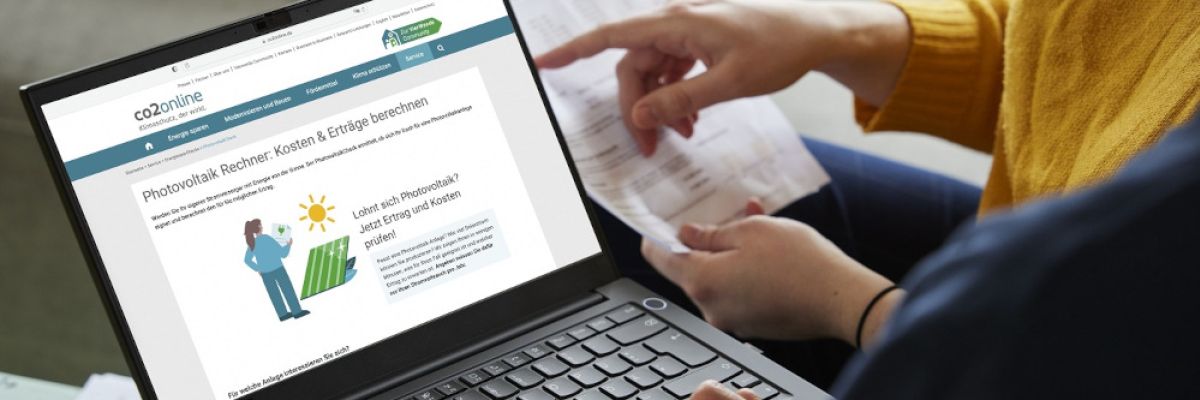 Der Online-Ratgeber „PhotovoltaikCheck“