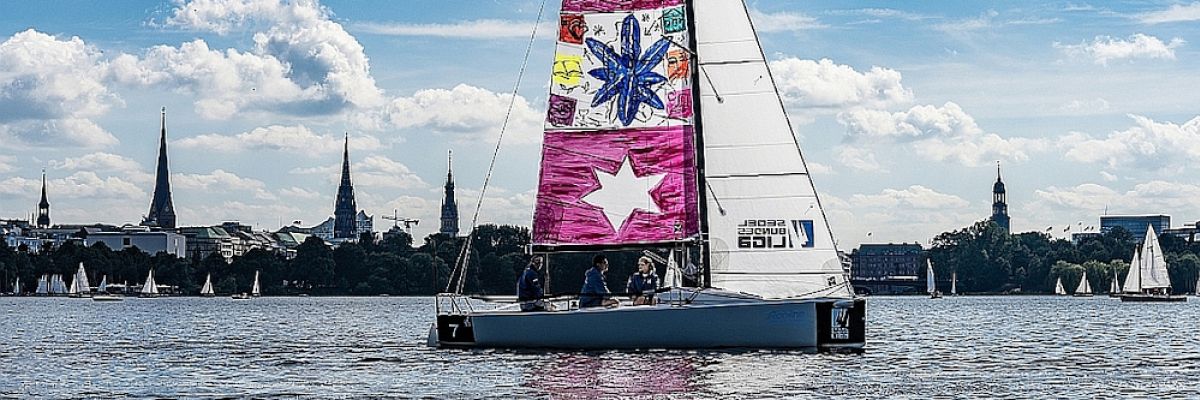Kultur-Regatta_Segeltest: Lars Wehrmann/Monheimer Kulturwerke ©GeuerGeuer