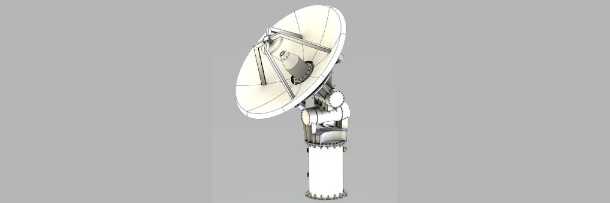 2.4m Q/V LEO Antenne