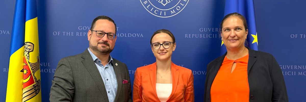 Delegation der DBU mit der moldauischen Energie-Staatssekretärin