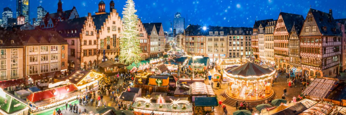 	 In den kommenden Tagen rieseln beim Weihnachtsmarktbesuch gebietsweise die Flocken vom Himmel