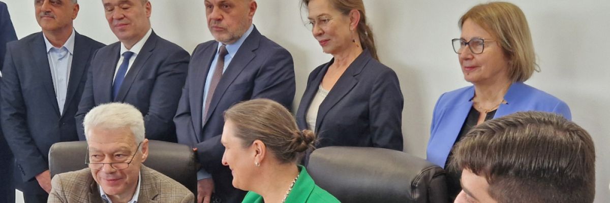 Eine Delegation der Deutschen Bundesstiftung Umwelt