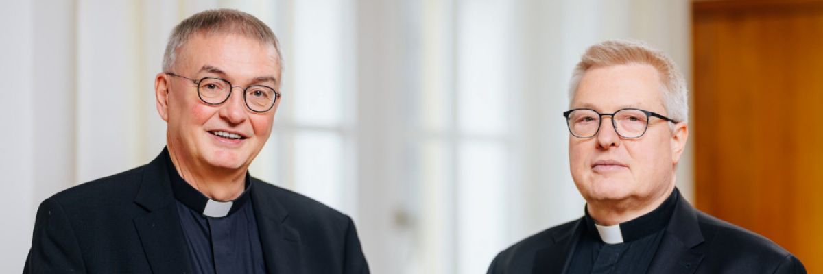 Generalvikare Thomas Dornseifer (l) und Dr. Michael Bredeck
