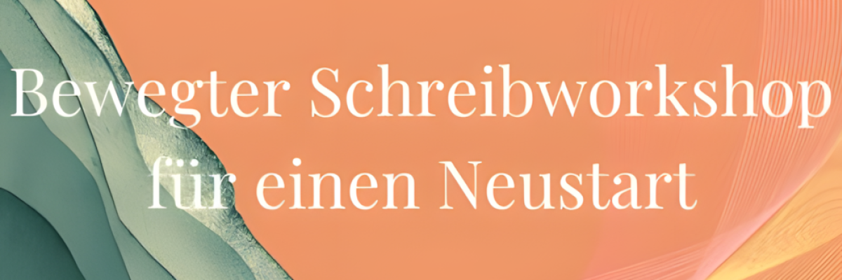 Ein neues Kapitel beginnen