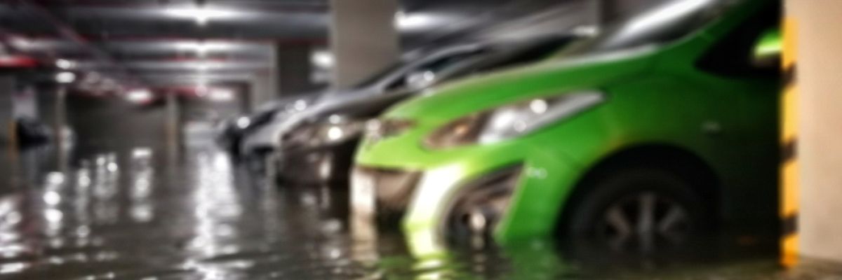 Schäden am Auto zahlt die Teilkaskoversicherung, sofern es vorher keine Hochwasserwarnung gab. Bildnachweis: ©WetterOnline