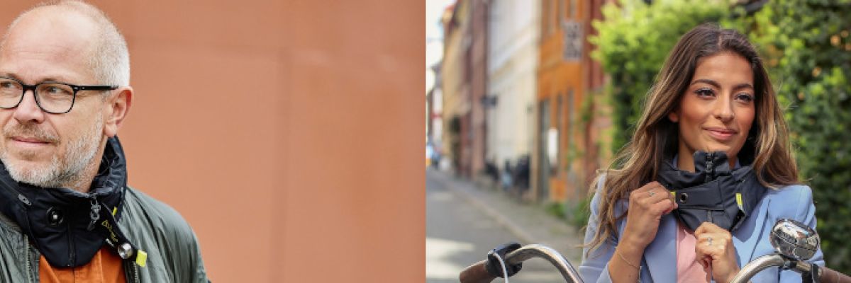 Fredrik Carling, CEO von Hövding u,|| Mit dem Hövding 3 beginnt die Radsaison sicherer und stylish zugleich.