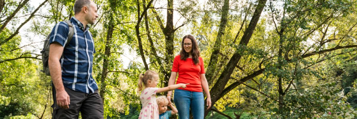 Wandern mit Kindern: Anke und Thorsten verraten Insidertipps ©mobil.nrw 